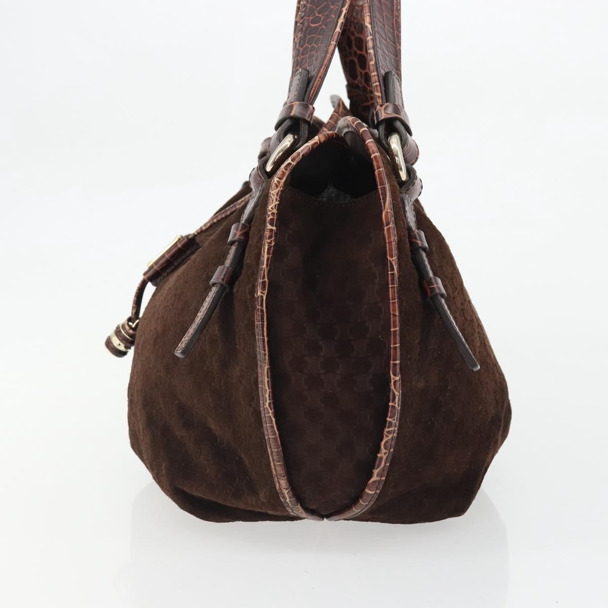 Celine Bittersweet Canvas Brown Canvas Handbag ( )