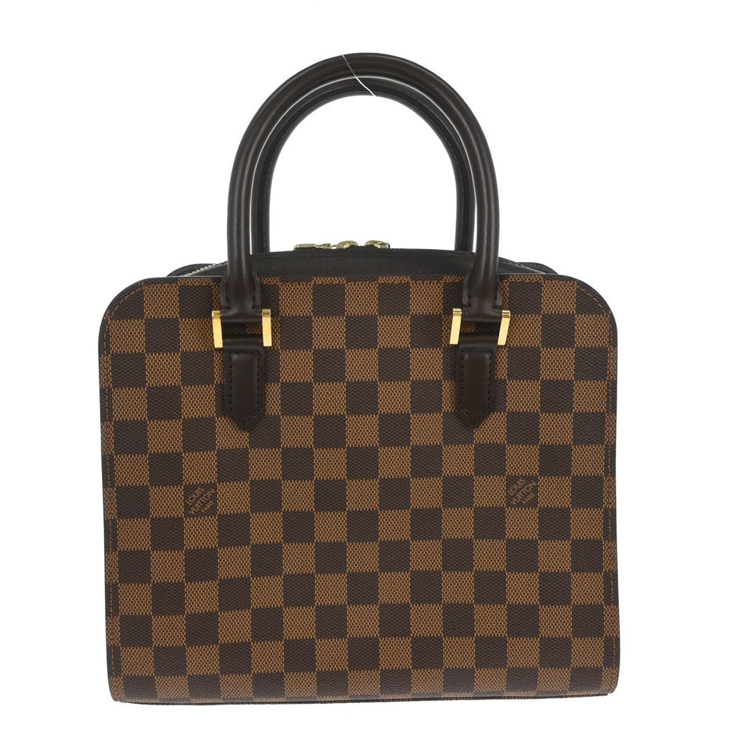 Louis Vuitton Triana Bag Damier Brown Canvas Handbag ( )