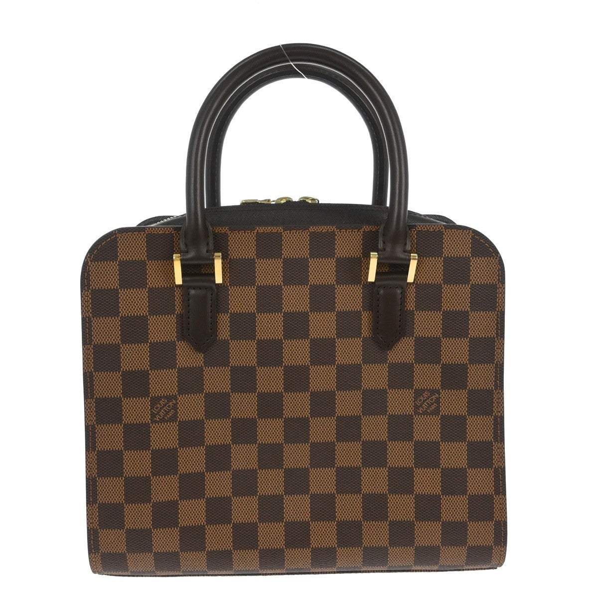 Louis Vuitton Triana Bag Damier Brown Canvas Handbag ( )