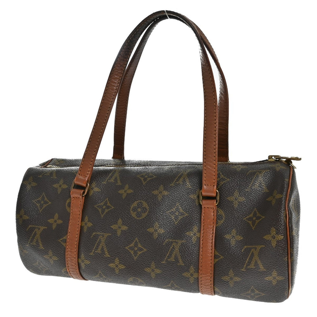 Louis Vuitton Papillon Handbag Monogram Canvas Brown Canvas Handbag ( )