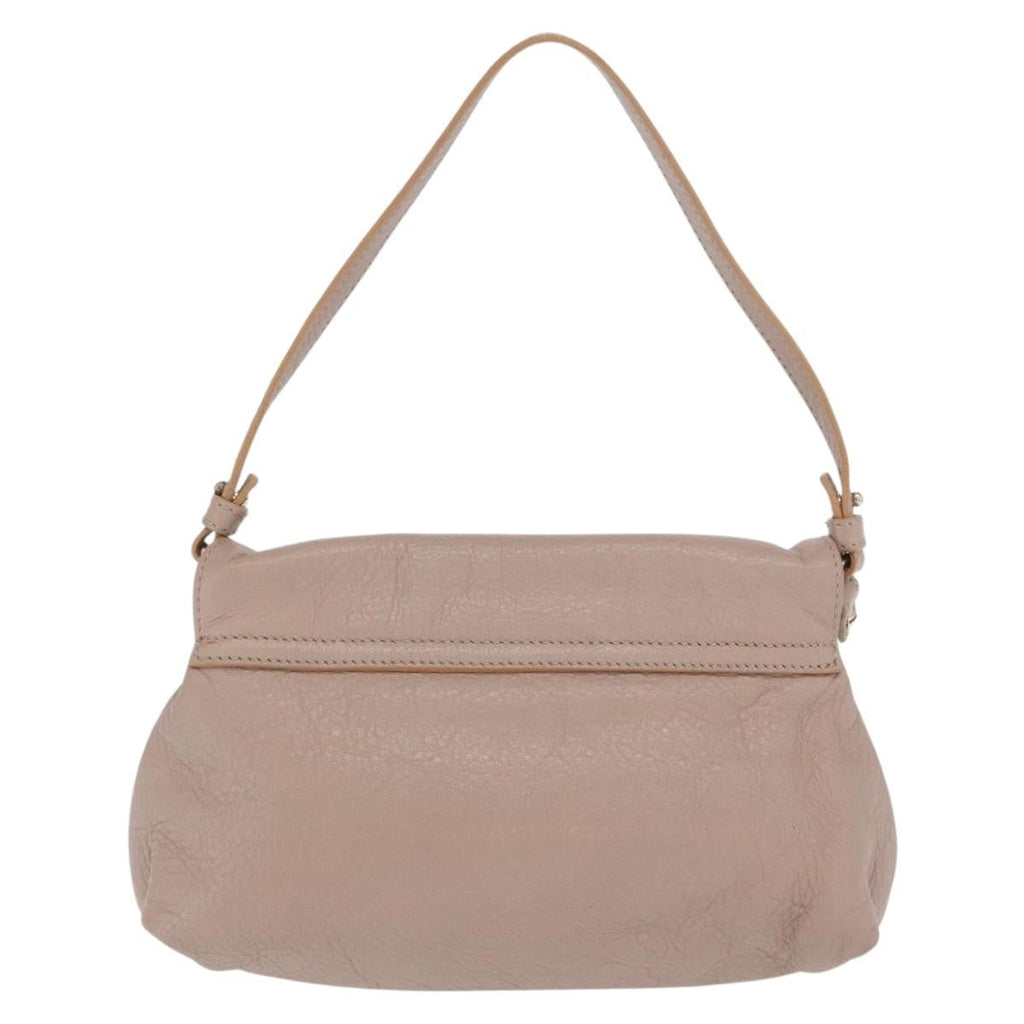 Chloe Lily Shoulder Bag Leather Beige Leather Handbag (Authentic  )