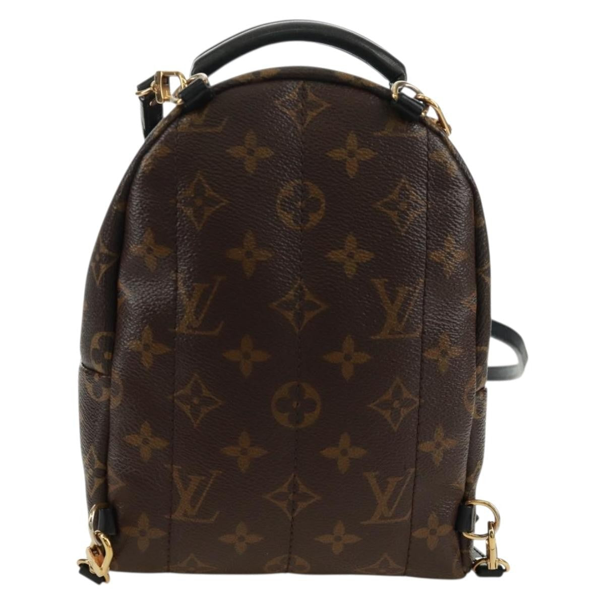Louis Vuitton Palm Springs Backpack Limited Edition World Tour Monogram Canvas Brown Canvas Backpack Bag (Authentic  )