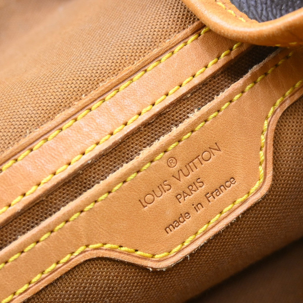 Louis Vuitton Vintage Montsouris Backpack Monogram Canvas Brown Canvas Backpack Bag ( )
