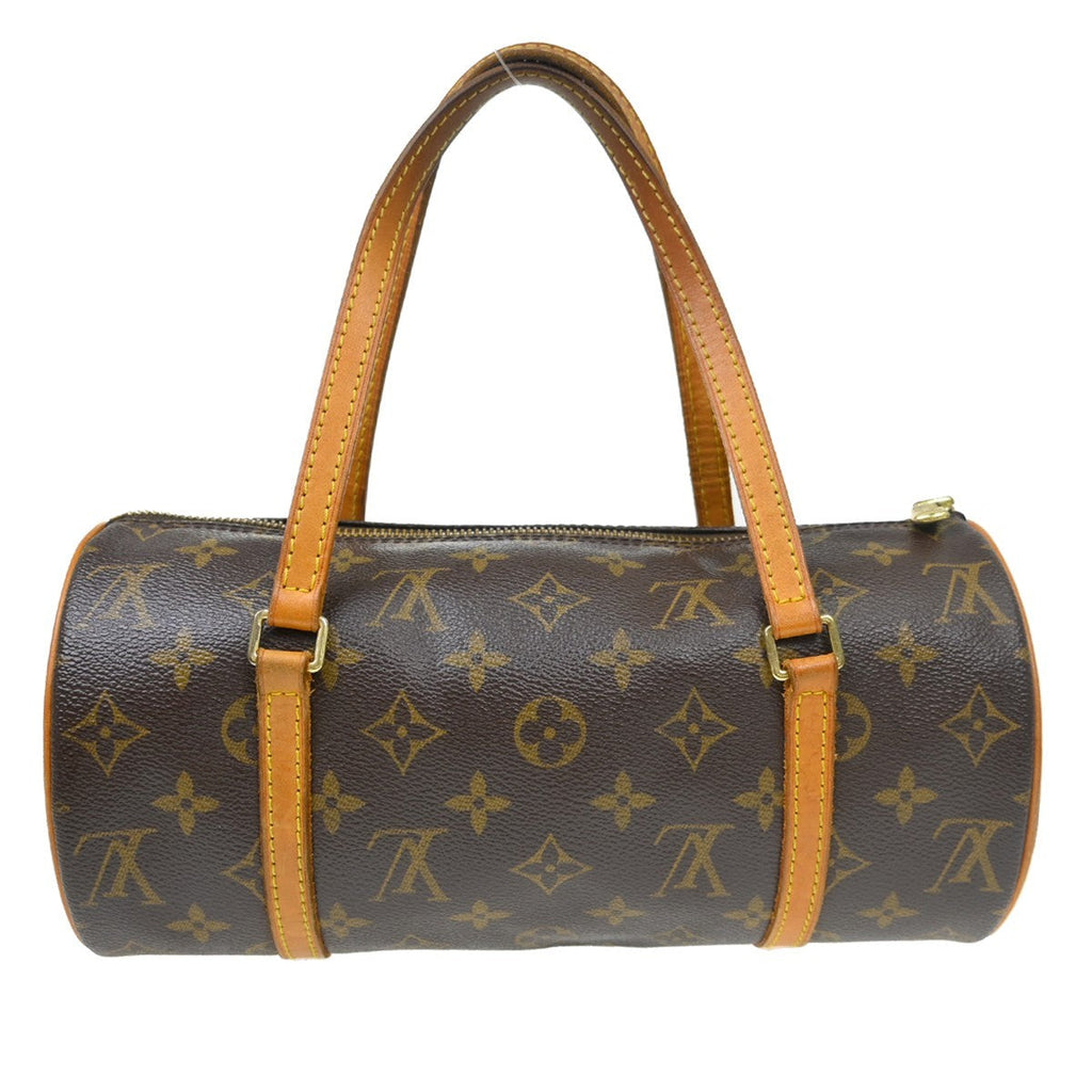 Louis Vuitton Papillon Handbag Monogram Canvas Brown Canvas Handbag ( )