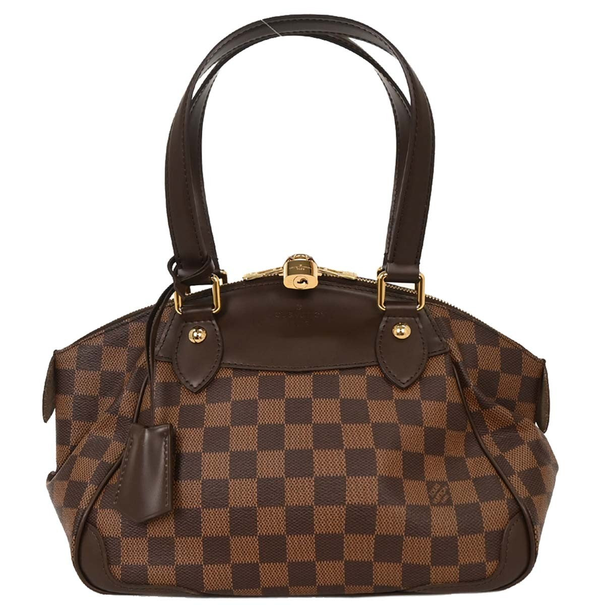 Louis Vuitton Verona Handbag Damier Brown Canvas Handbag (Authentic  )