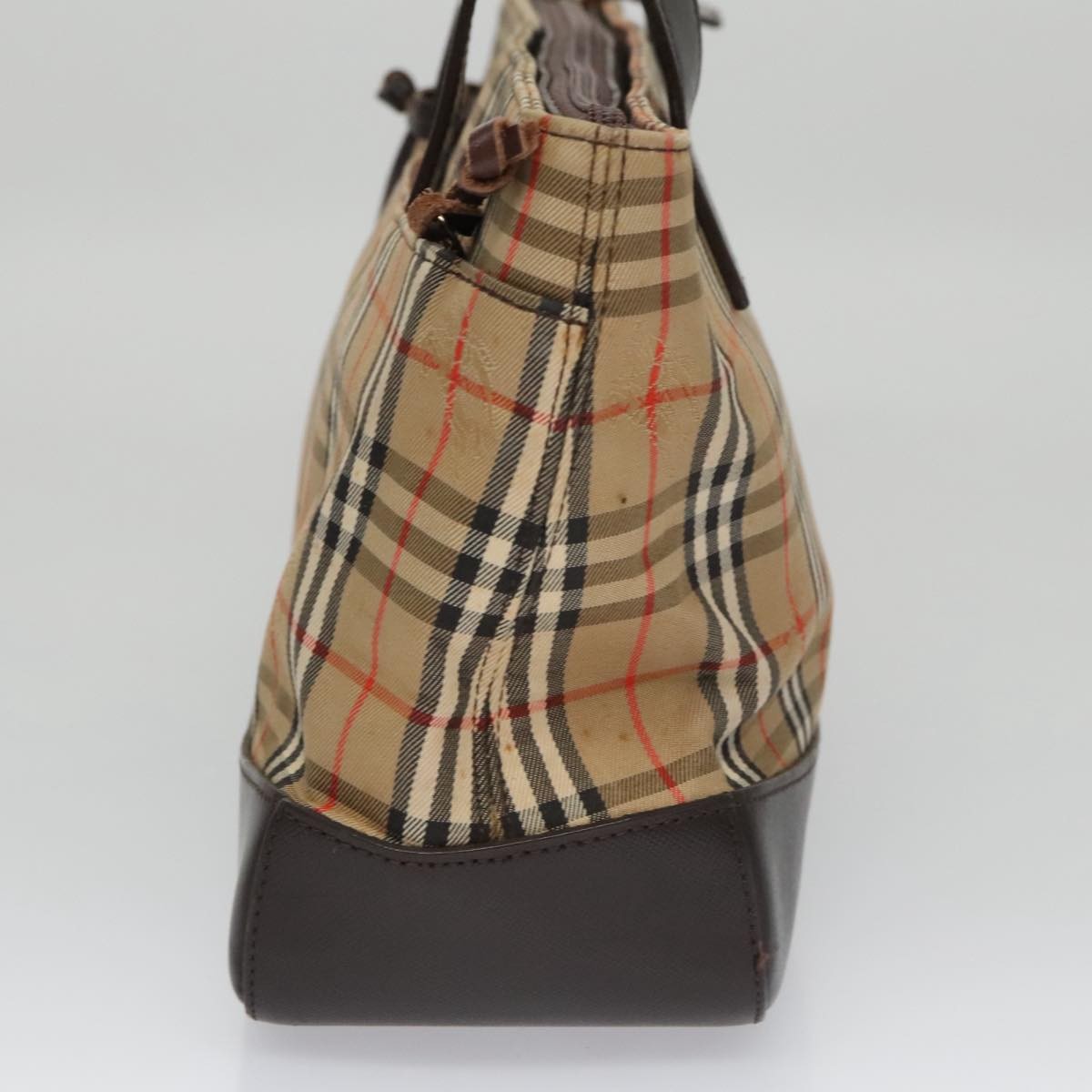 Burberry Nova Check Handbag Nova Check Canvas And Leather Beige Canvas Handbag (Authentic  )