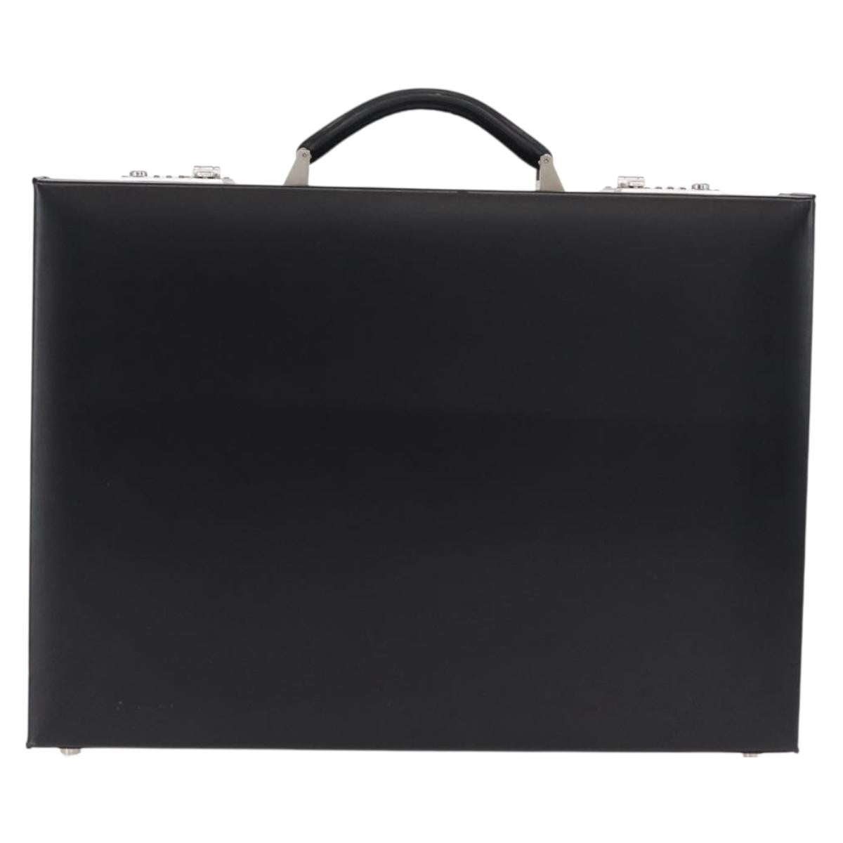 Loewe Anagram Business Leather Black Leather Briefcase Bag (Authentic  )