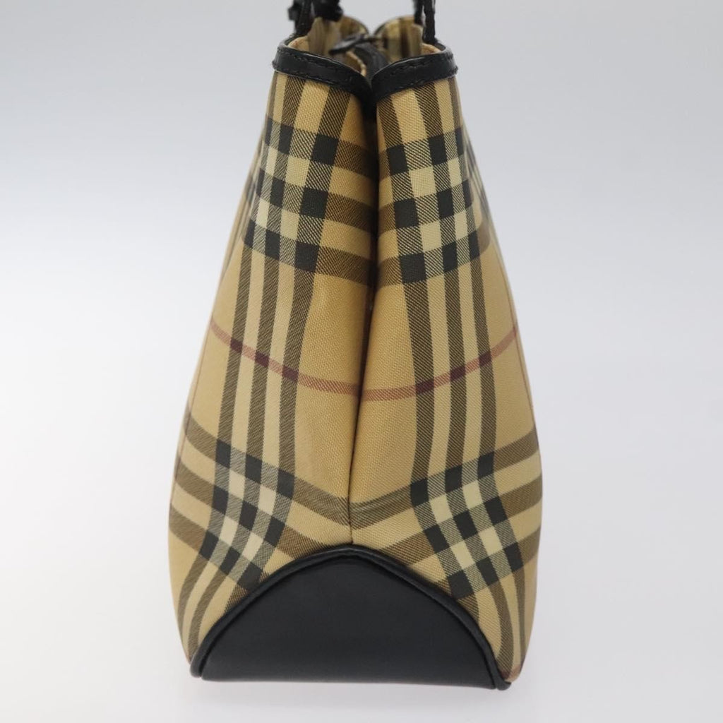 Burberry Nova Check Handbag Nova Check Canvas And Leather Beige Canvas Handbag (Authentic  )