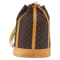 Louis Vuitton Randonnee Backpack Monogram Canvas Brown Canvas Backpack Bag ( )