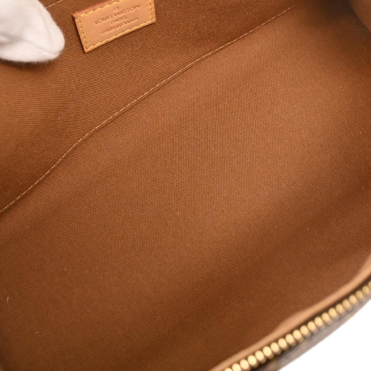 Louis Vuitton Popincourt Handle Bag Monogram Canvas Brown Canvas Handbag (Authentic  )
