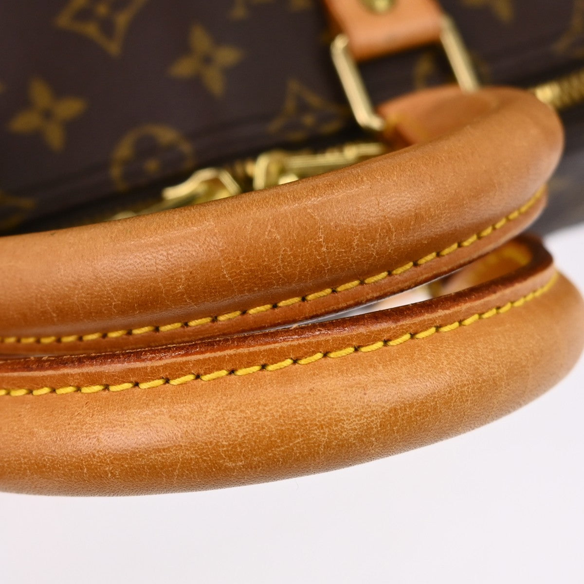 Louis Vuitton Keepall Bandouliere Bag Monogram Canvas Brown Canvas Handbag (Authentic  )