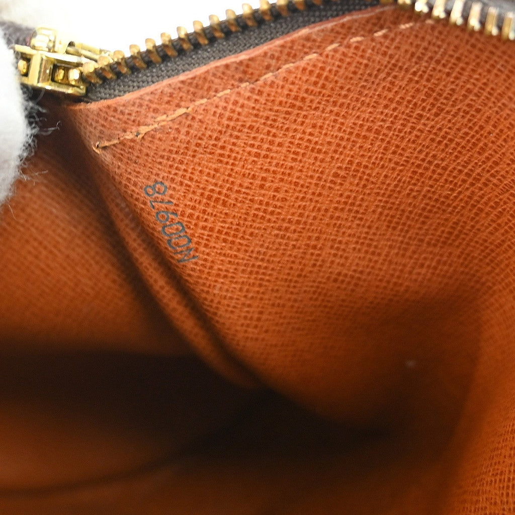 Louis Vuitton Papillon Handbag Monogram Canvas Brown Canvas Handbag (Authentic  )