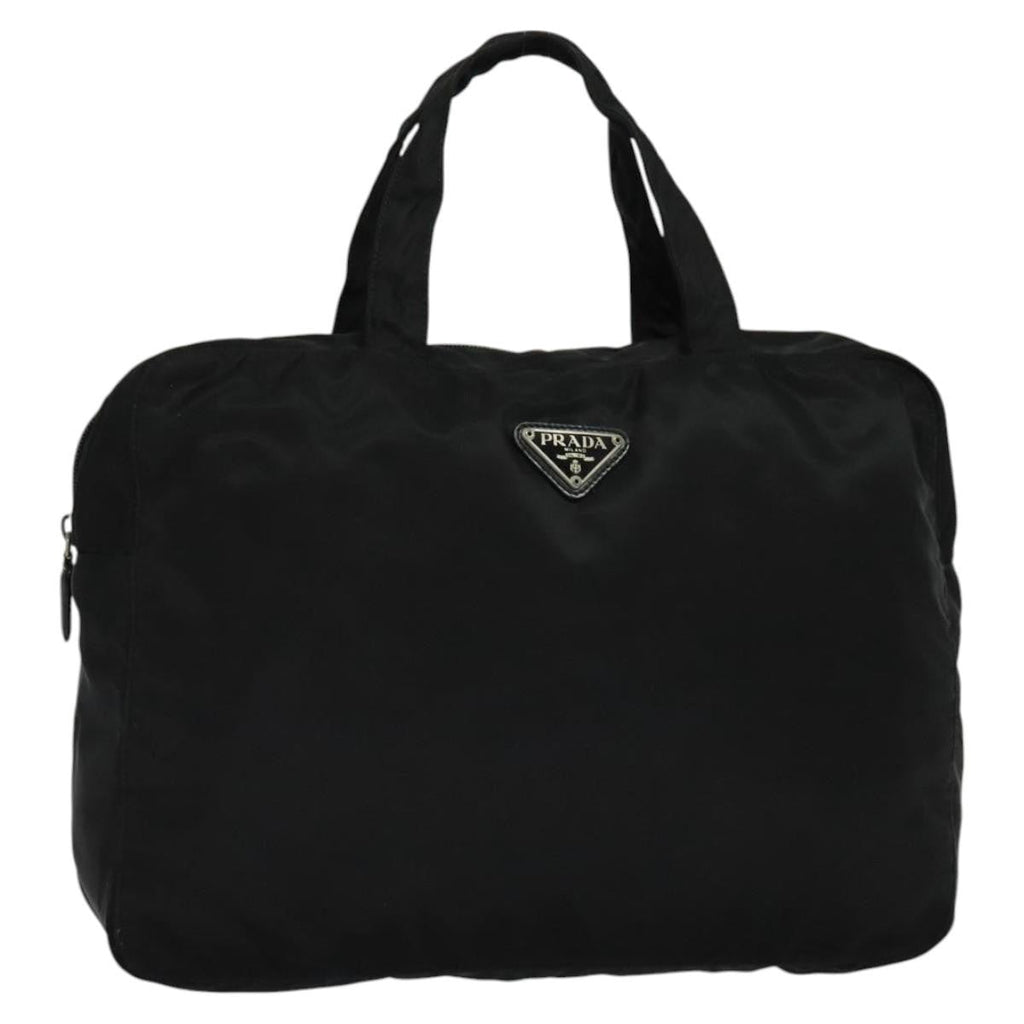 Prada Vintage Handbag Tessuto Black Nylon Handbag ( )
