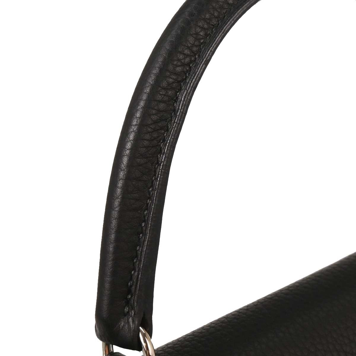 Hermes Kelly Handbag Black Togo With Gold Hardware Black Togo_Leather Handbag (Authentic  )