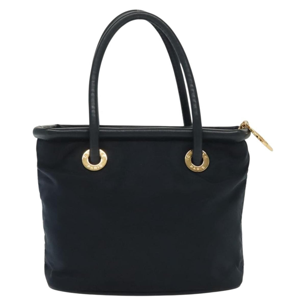 Celine Handbag Nylon Navy Nylon Handbag (Authentic  )