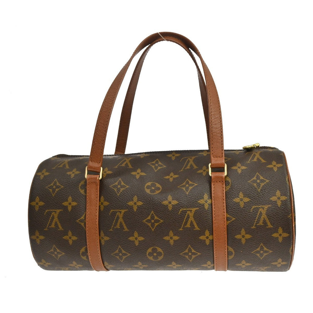 Louis Vuitton Papillon Handbag Monogram Canvas Brown Canvas Handbag ( )