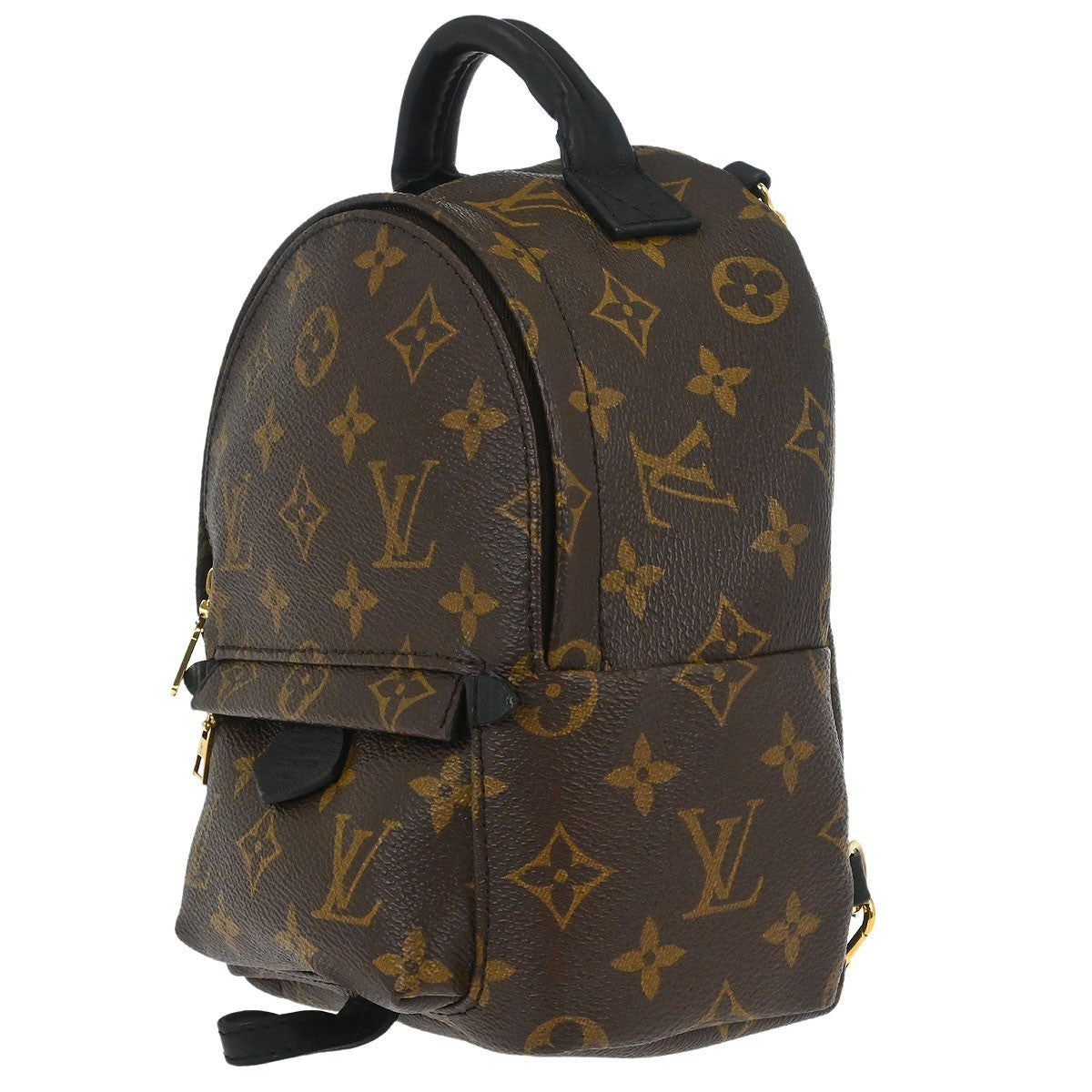 Louis Vuitton Palm Springs Backpack Monogram Canvas Brown Canvas Backpack Bag ( )