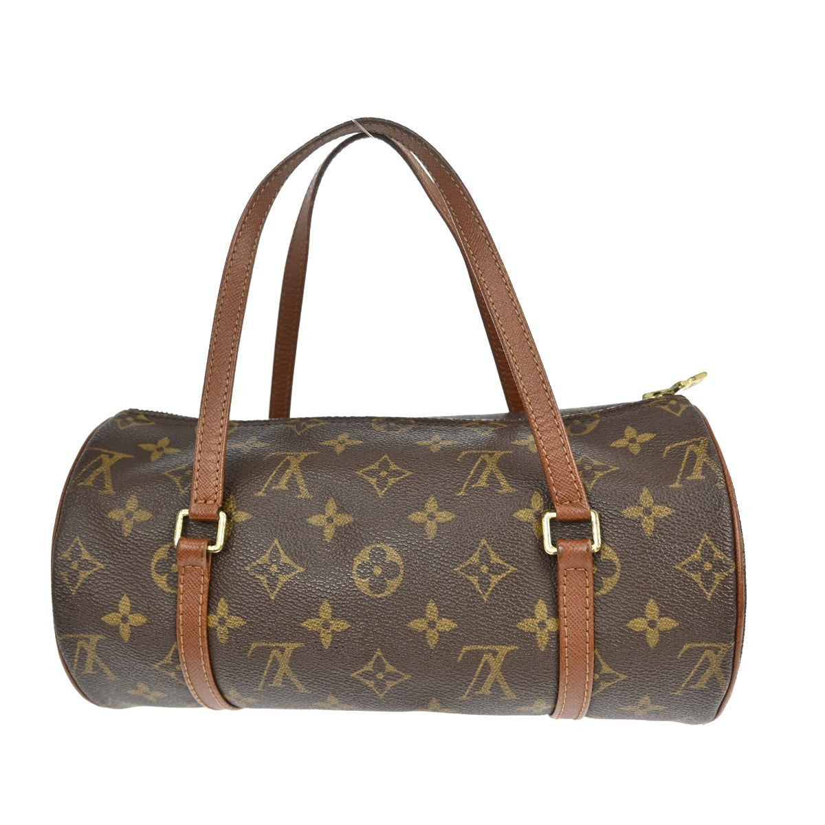 Louis Vuitton Papillon Handbag Monogram Canvas Brown Canvas Handbag ( )