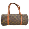 Louis Vuitton Papillon Handbag Monogram Canvas Brown Canvas Handbag ( )