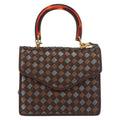 Bottega Veneta Intrecciato Handbag Leather Brown Leather Handbag ( )