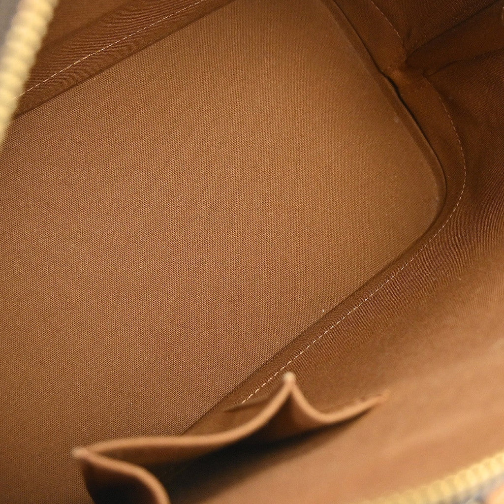Louis Vuitton Alma Handbag Monogram Canvas Brown Canvas Handbag ( )
