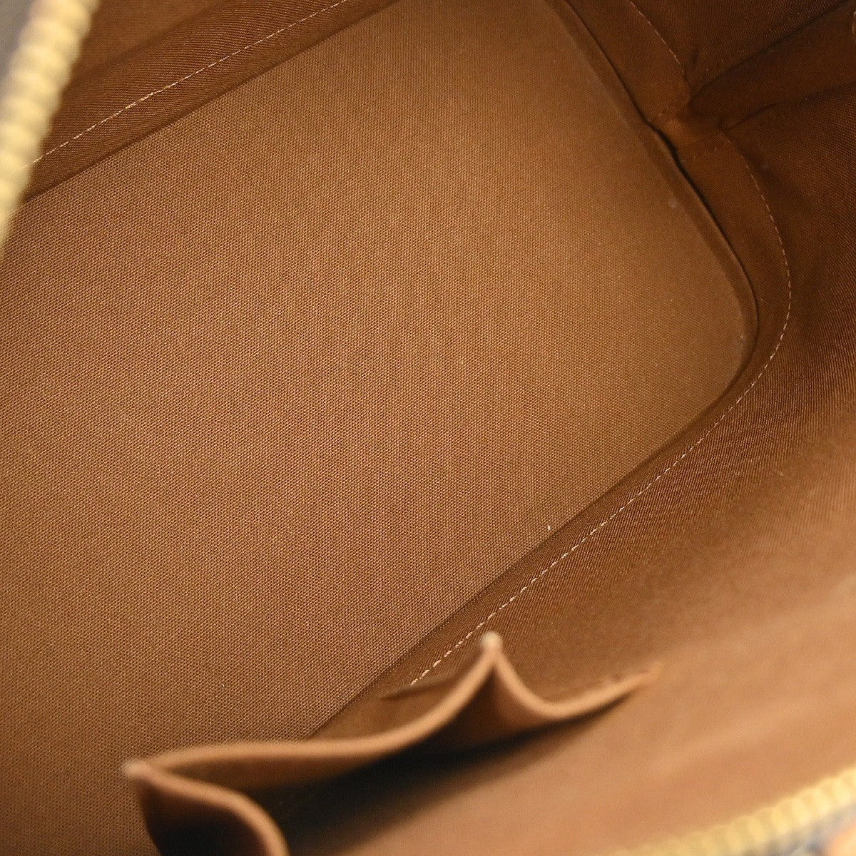 Louis Vuitton Alma Handbag Monogram Canvas Brown Canvas Handbag ( )