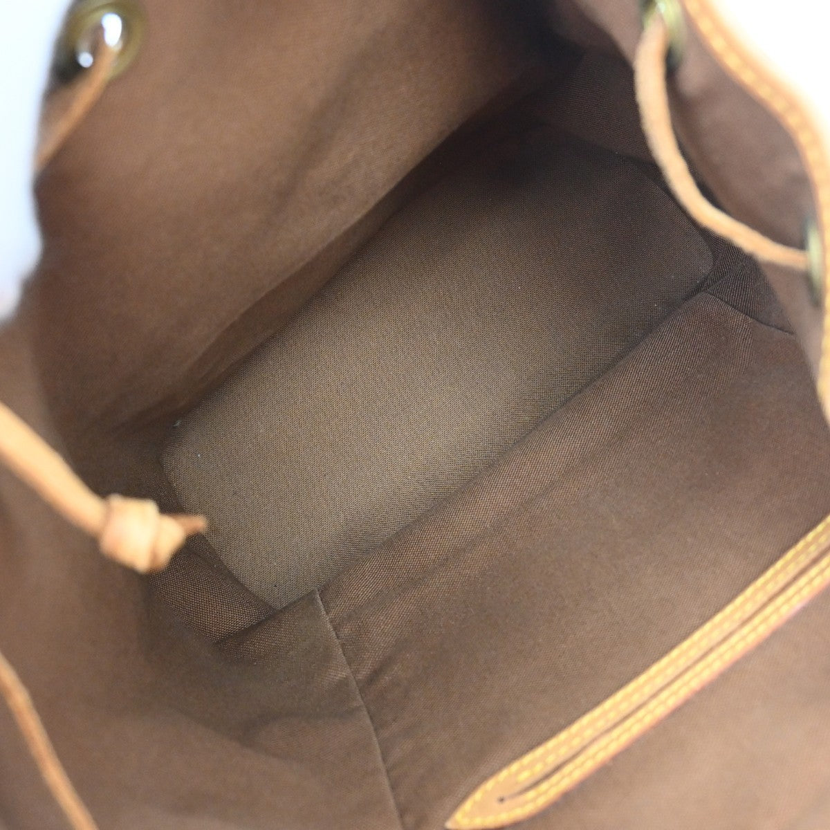 Louis Vuitton Montsouris Backpack Monogram Canvas Brown Canvas Backpack Bag ( )