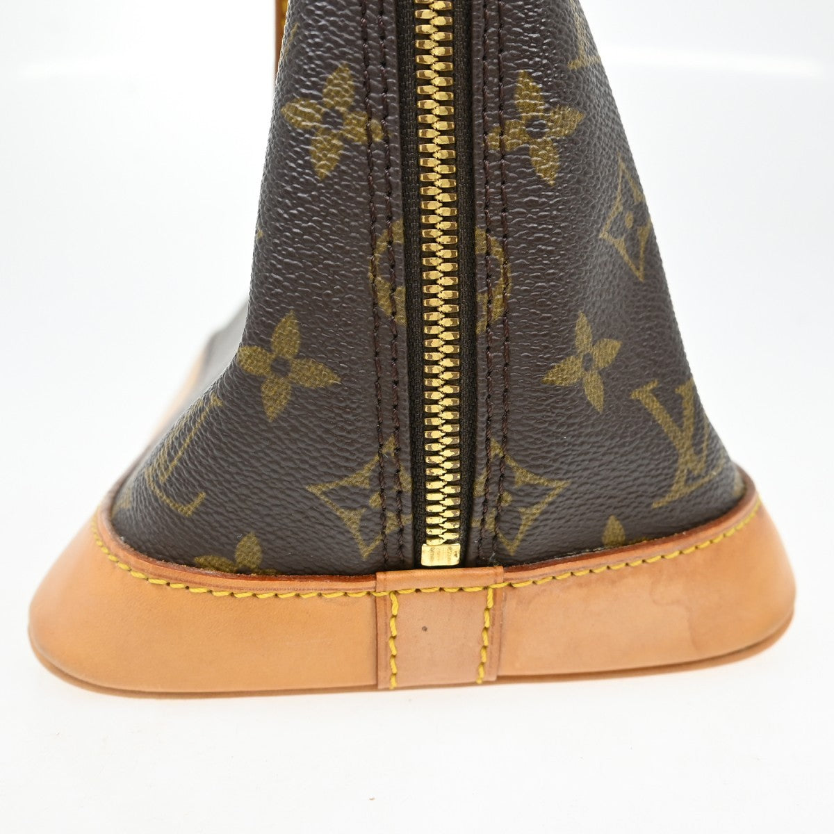Louis Vuitton Alma Handbag Monogram Canvas Brown Canvas Handbag ( )