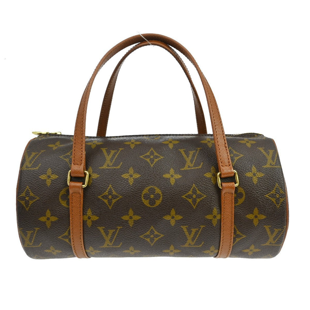 Louis Vuitton Papillon Handbag Monogram Canvas Brown Canvas Handbag ( )