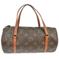 Louis Vuitton Papillon Handbag Monogram Canvas Brown Canvas Handbag ( )