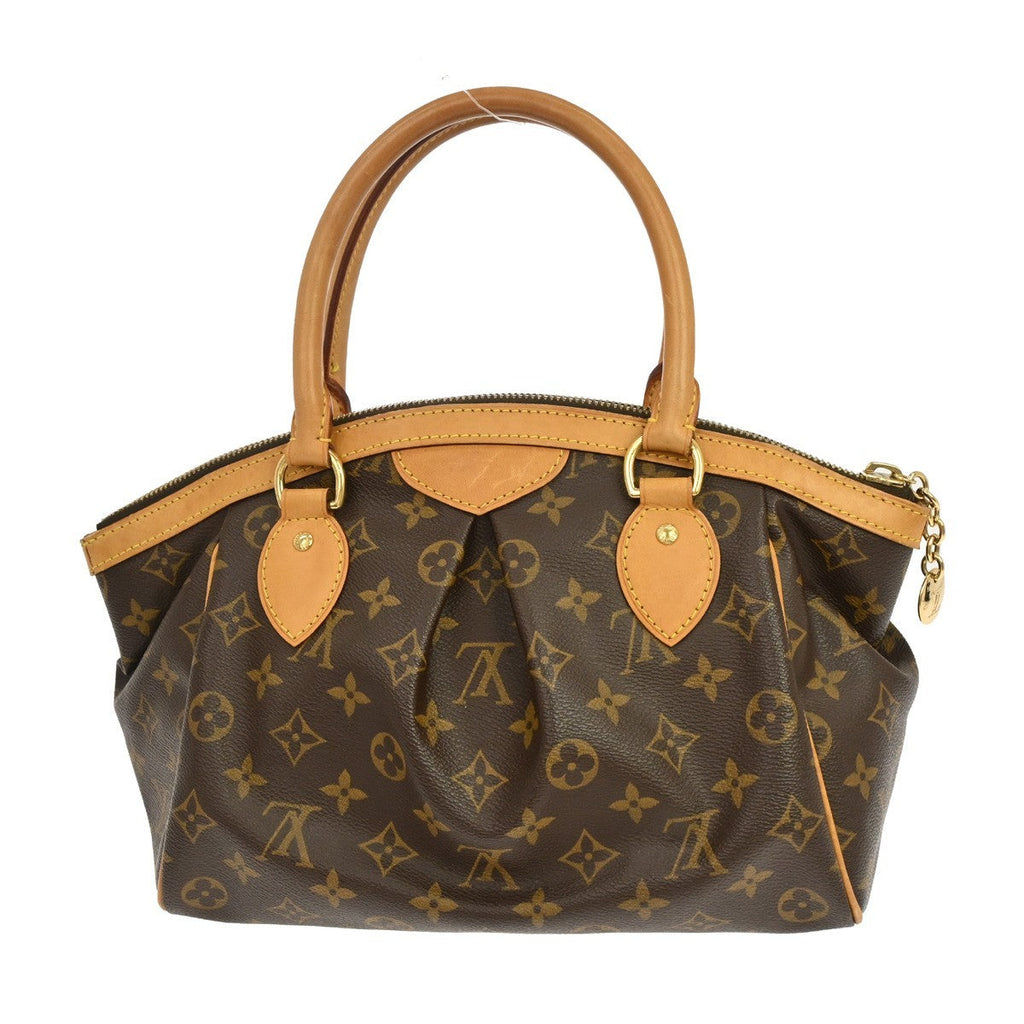 Louis Vuitton Tivoli Handbag Monogram Canvas Brown Canvas Handbag ( )