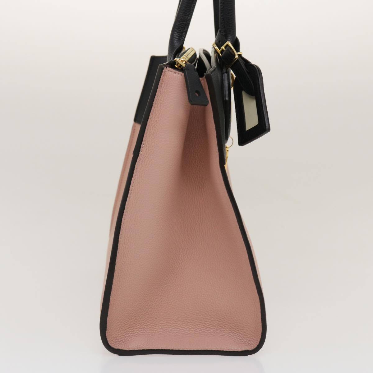 Louis Vuitton City Steamer Handbag Leather Pink Leather Bag (Authentic  )