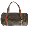 Louis Vuitton Papillon Handbag Monogram Canvas Brown Canvas Handbag ( )