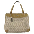 Balenciaga Vintage Handbag Canvas Beige Canvas Handbag (Authentic  )
