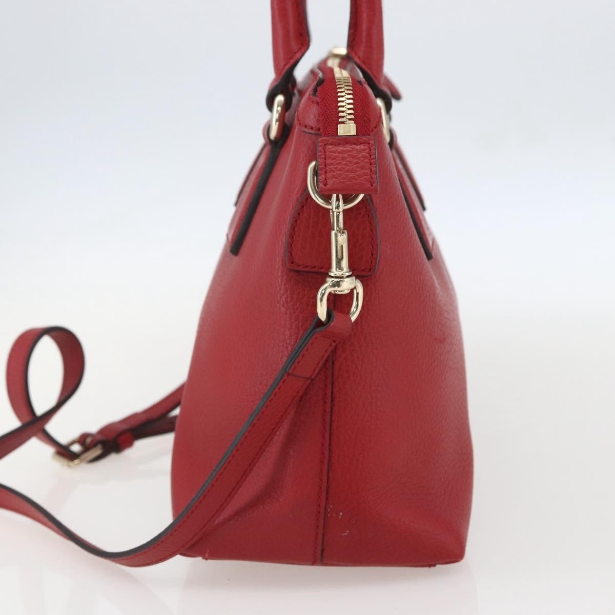 Gucci Vintage Soho Convertible Satchel Leather Red Leather Handbag (Authentic  )
