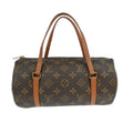 Louis Vuitton Papillon Handbag Monogram Canvas Brown Canvas Handbag ( )