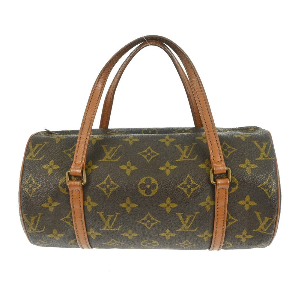 Louis Vuitton Papillon Handbag Monogram Canvas Brown Canvas Handbag ( )