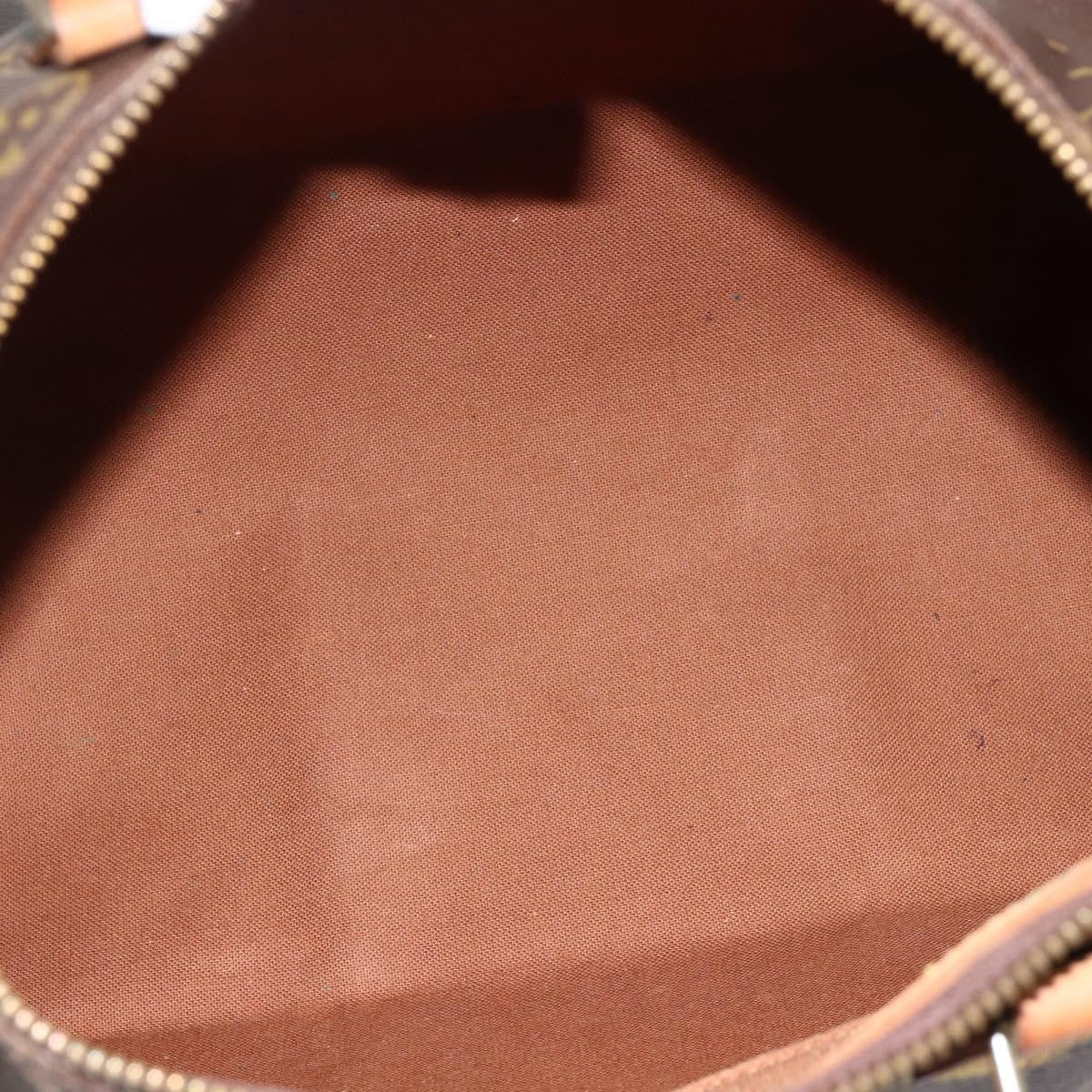 Louis Vuitton Speedy Handbag Monogram Canvas Brown Canvas Handbag ( )