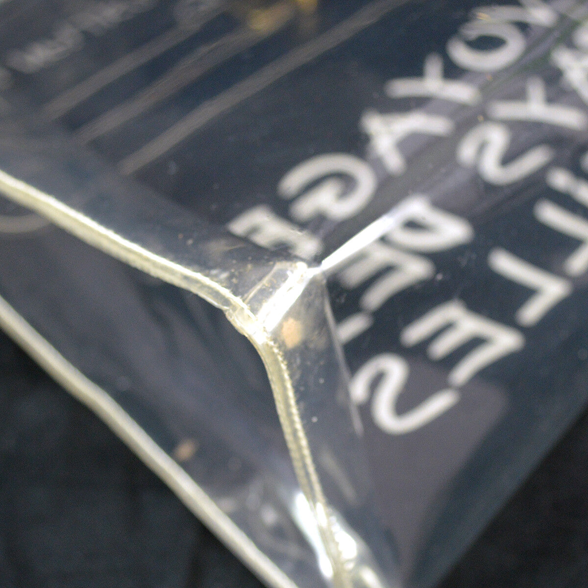Hermes Kelly Souvenir Bag Vinyl Clear Plastic Handbag (Authentic  )
