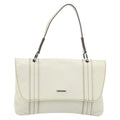 Gucci Vintage Handbag Leather White Leather Handbag (Authentic  )