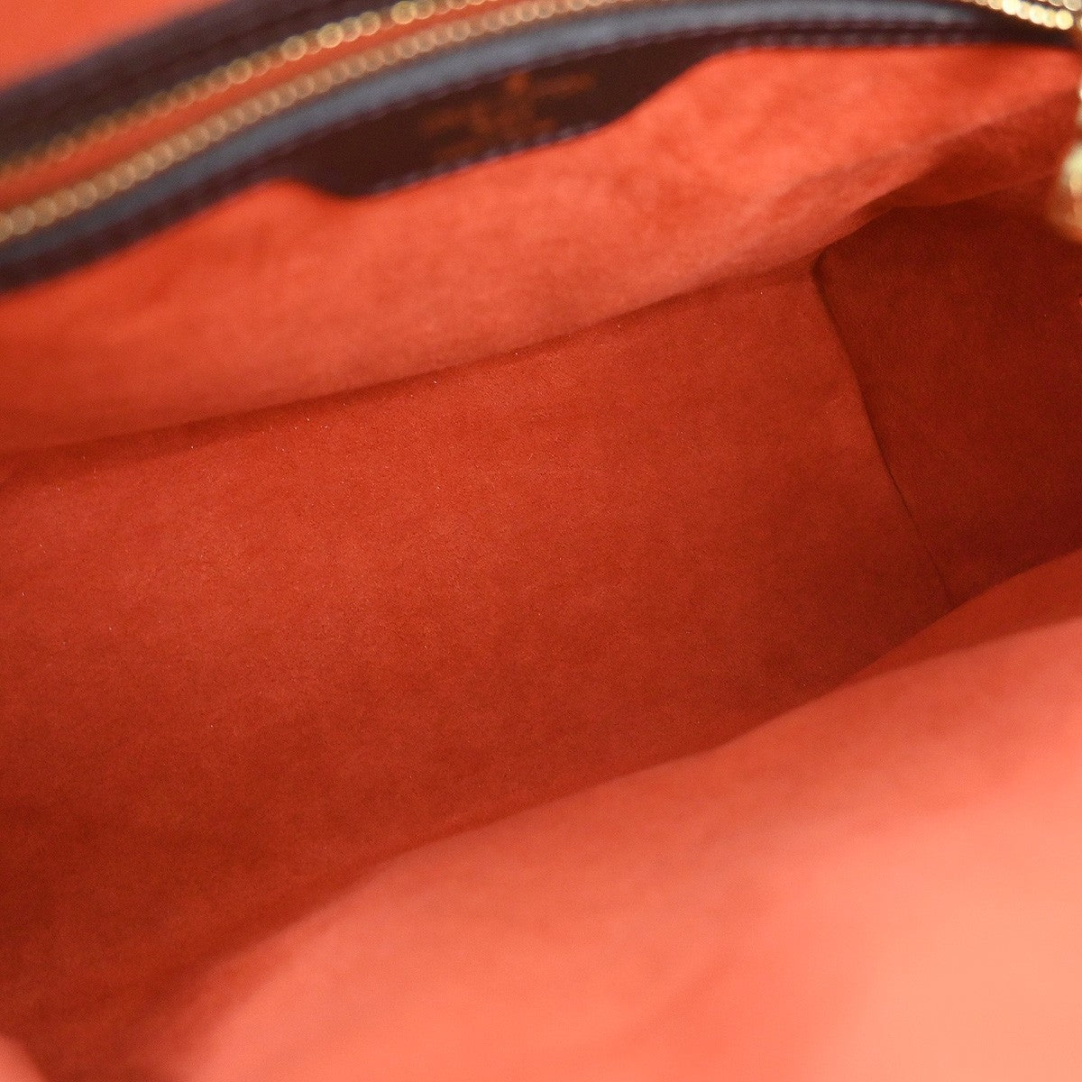 Louis Vuitton Triana Bag Damier Brown Canvas Handbag ( )