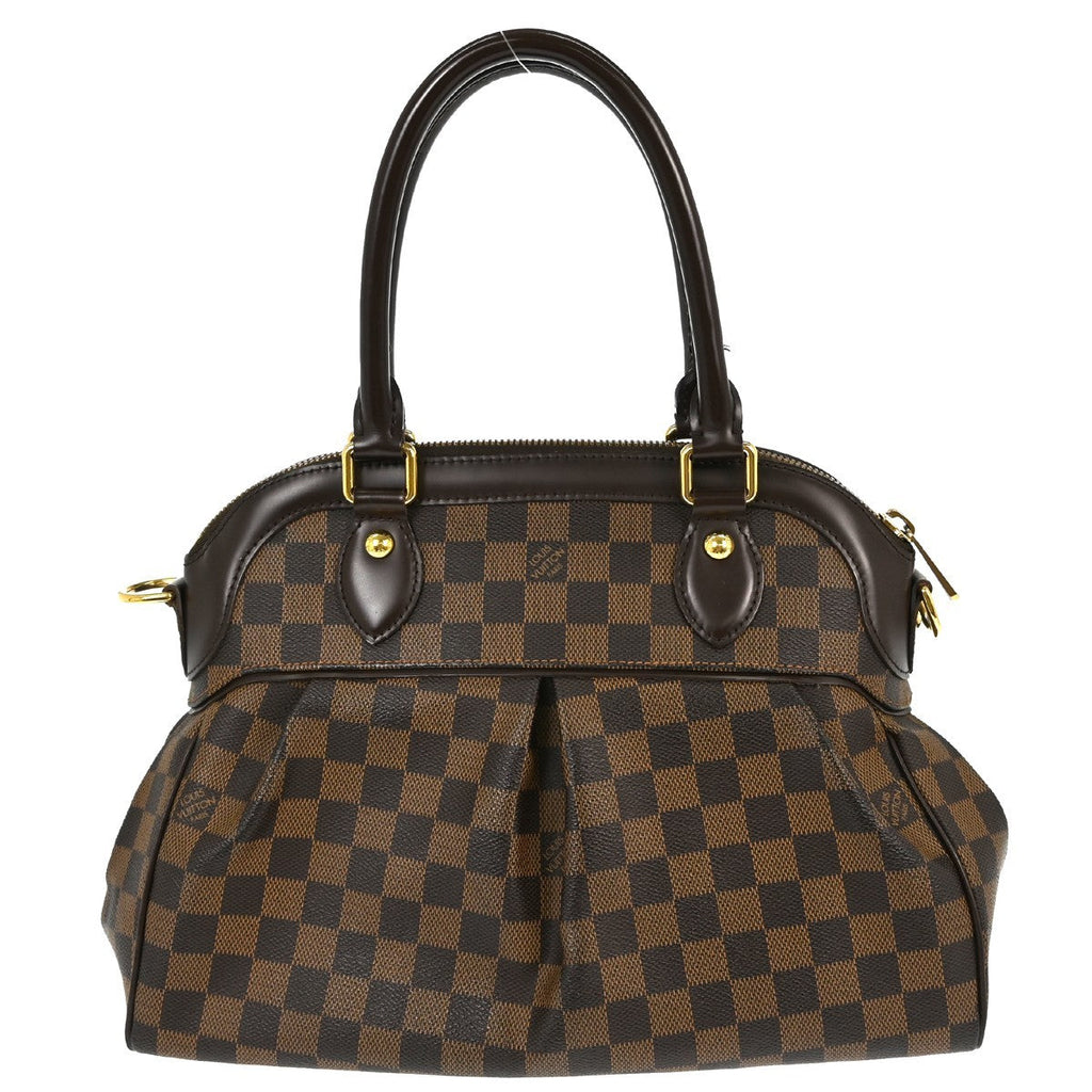 Louis Vuitton Trevi Handbag Damier Brown Canvas Handbag (Authentic  )