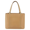 Burberry Vintage Handbag Leather Beige Leather Handbag (Authentic  )