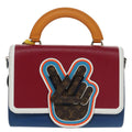 Louis Vuitton Twist Top Handle Bag Limited Edition Peace Love Epi And Monogram Canvas Multicolour Leather Bag (Authentic  )
