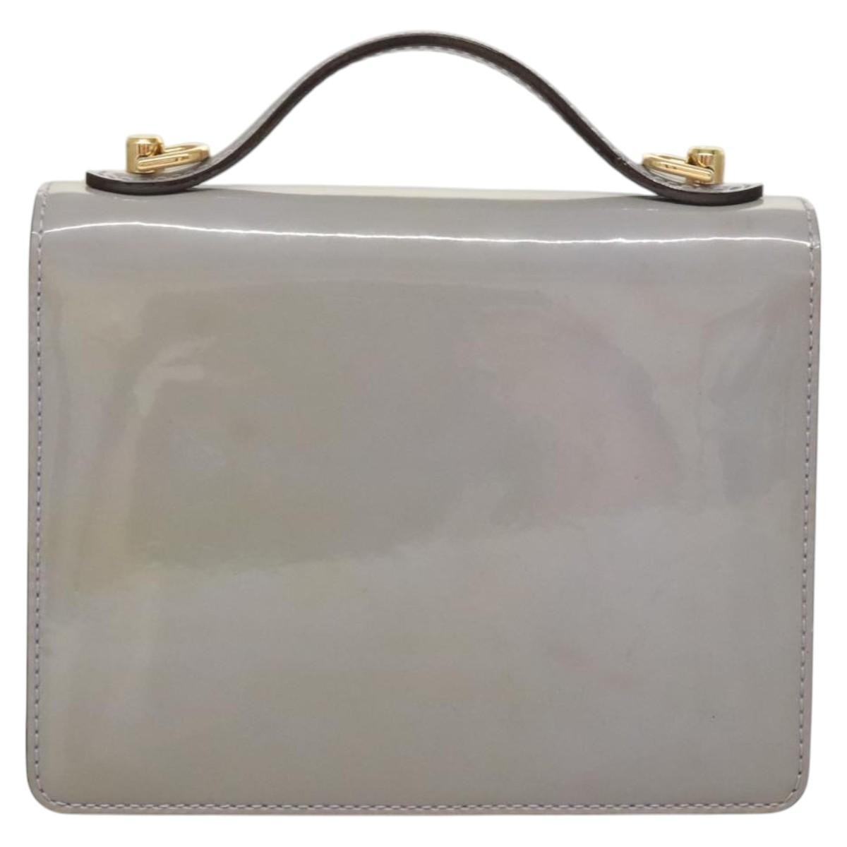 Louis Vuitton Monceau Handbag Vernis Purple Patent_Leather Handbag ( )