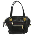 Chloe Vintage Handbag Leather Black Leather Handbag ( )