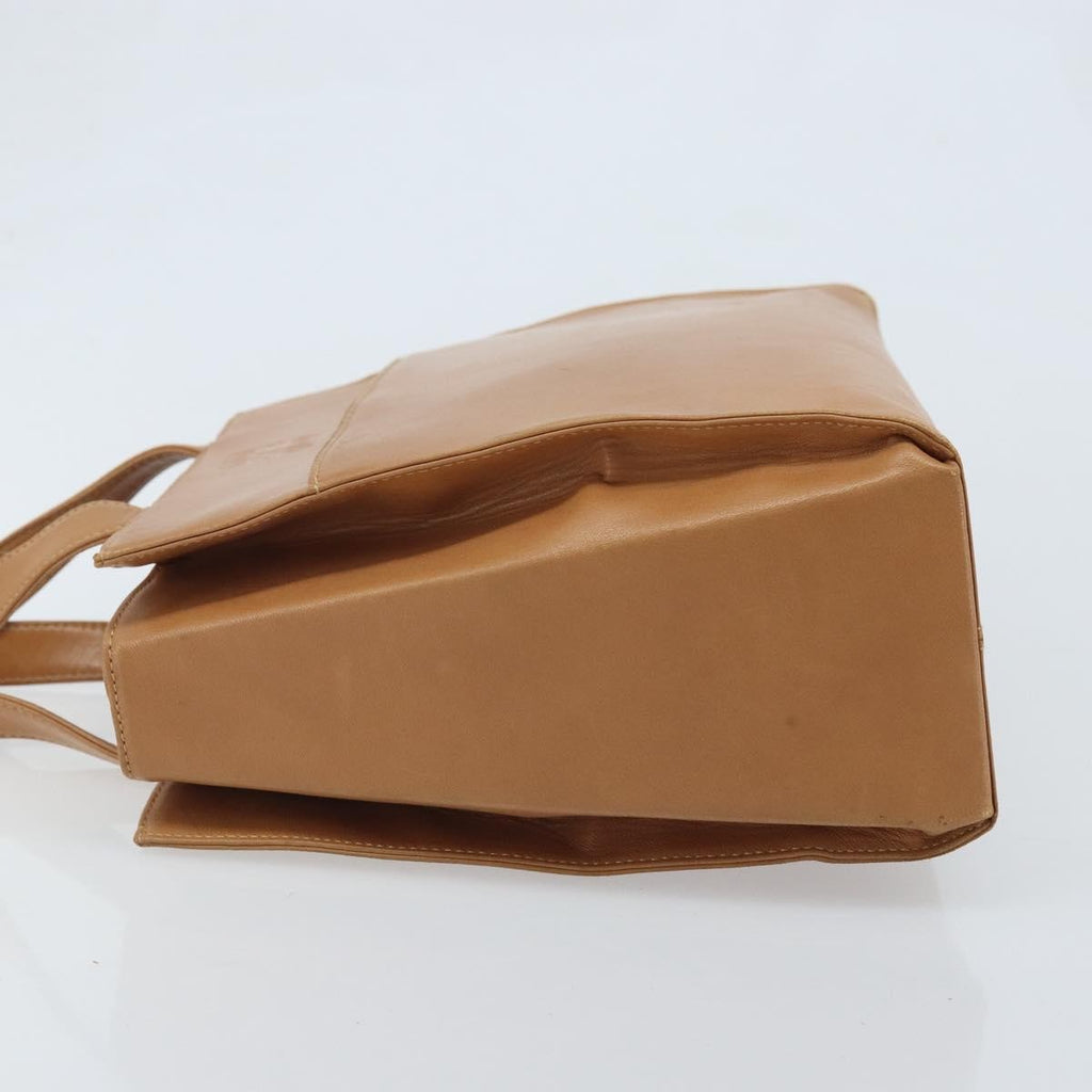 Loewe Anagram Handbag Leather Brown Leather Handbag ( )