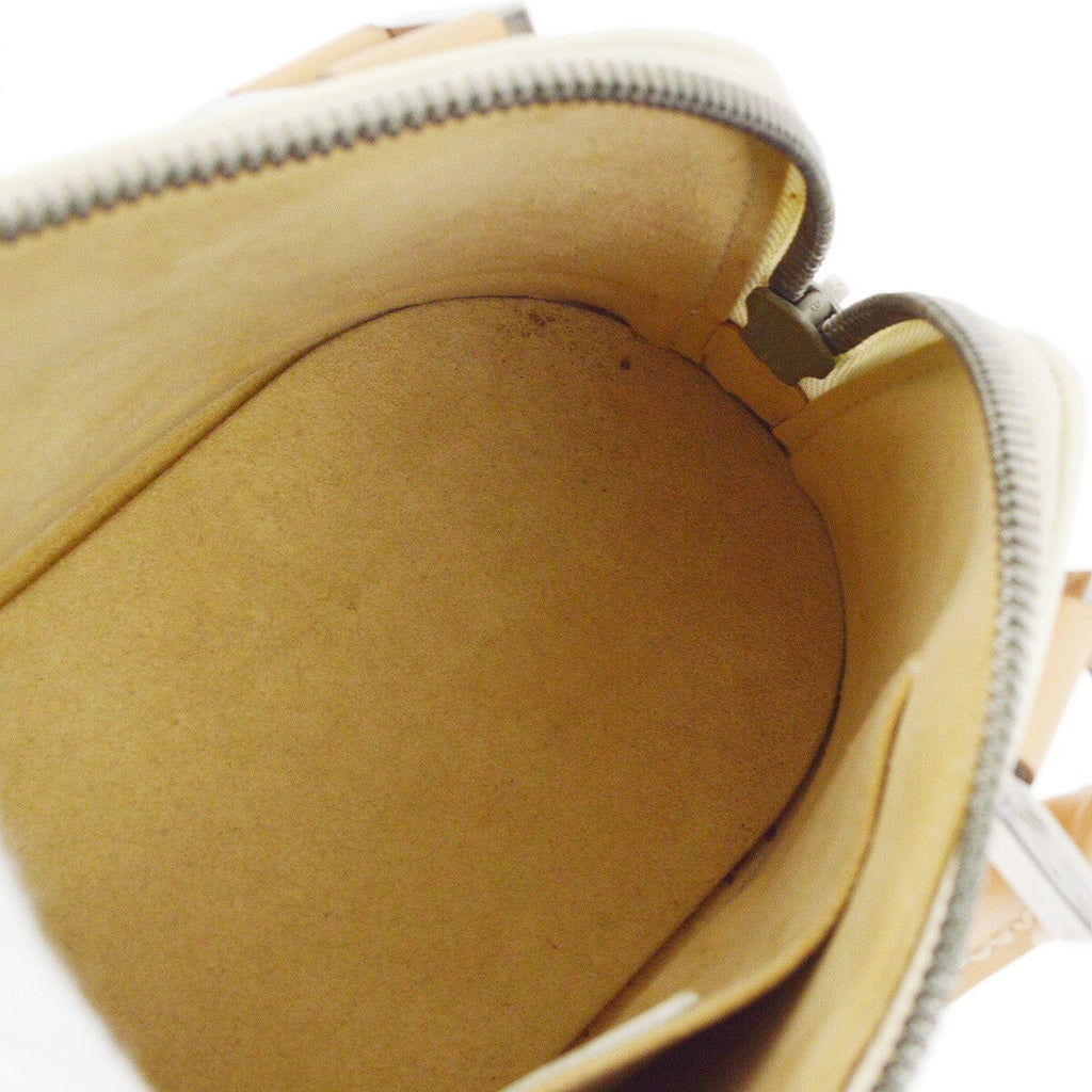 Louis Vuitton Alma Handbag Limited Edition Graffiti Leather Beige Leather Handbag (Authentic  )