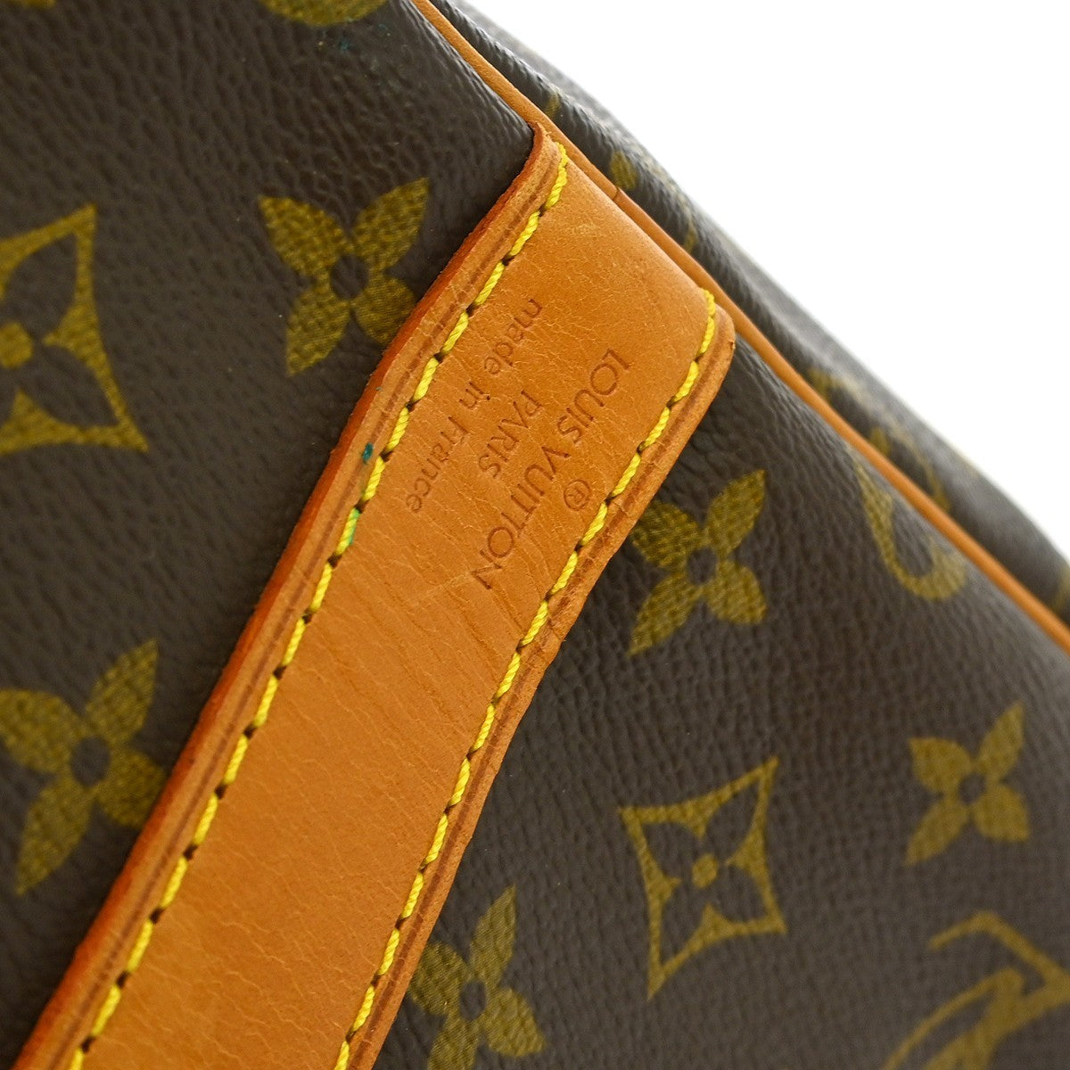 Louis Vuitton Keepall Bandouliere Bag Monogram Canvas Brown Canvas Handbag ( )