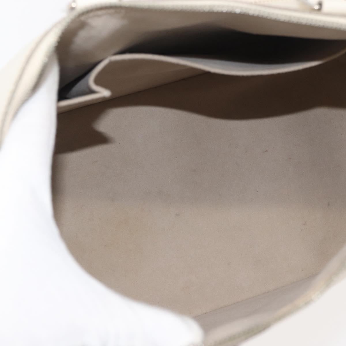 Louis Vuitton Alma Handbag Epi Leather White Leather Handbag ( )